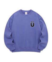 BIG U LOGO SWEATSHIRTS_BLUEPURPLE(IK2BFMM440A)