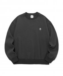 U LOGO SWEATSHIRTS_CHARCOAL(IK2BFMM441A)