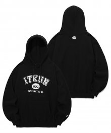 ARCH PILL LOGO HOODIE_BLACK(IK2BFMM404A)