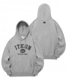 ARCH PILL LOGO HOODIE_GREY(IK2BFMM404A)