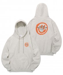 LOGO&SMILEY HOODIE_OATMEAL(IK2BFMM402A)