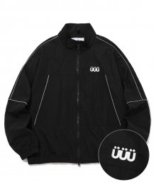 UUU LOGO TRACK JACKET_BLACK(IK2BFMB950A)