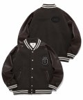 U LOGO VARSITY JACKET_BROWN(IK2BFMB940A)