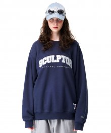 Classic Varsity Sweatshirt Navy