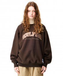 Classic Varsity Sweatshirt Brown