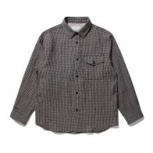 micro check Loose-fit shirt_CWSAW21102BRX