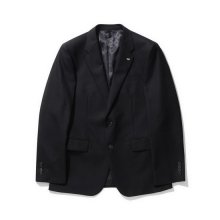 flannel texture suit jacket_CWFBW21511BKX