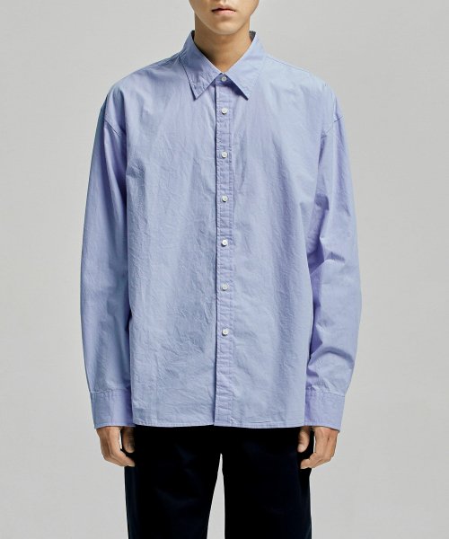 유니온블루(Union Blue) Laundry Shirt (Sky Blue) - 49,000 | 무신사 스토어