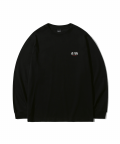 BASIC LOGO LONG SLEEVE T-SHIRTS [BLACK]