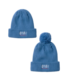 OI LOGO BALL BEANIE [BLUE]