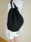 언폴드(UNFOLD) string backpack (black)