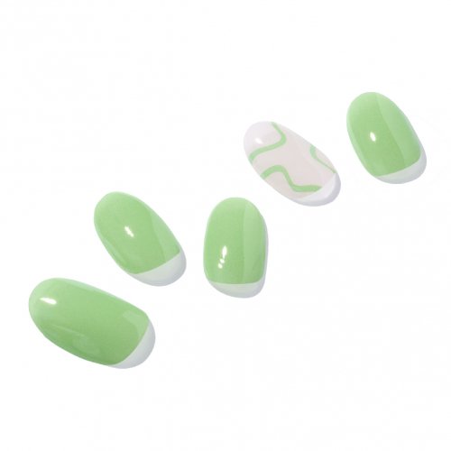UUUUU - Green bikini gel nail