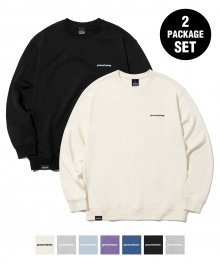 [패키지] BASIC LOGO EMB SWEATSHIRT [LRPFCTM303M]