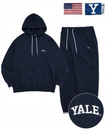 [ONEMILE WEAR] SMALL ARCH HOODIE+JOGGER PACKAGE NAVY