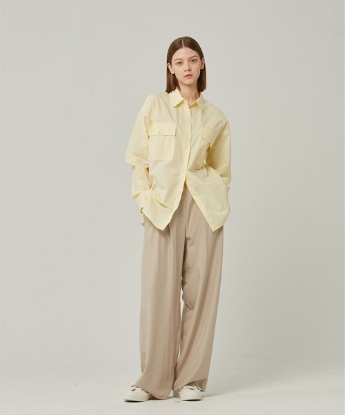 Soft wide pant (бежевый)