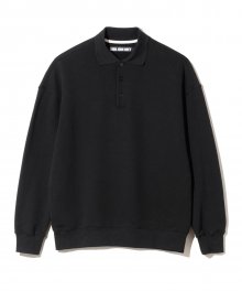 tidy polo sweatshirts black