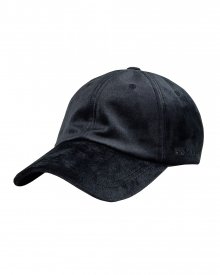 VELVET BALL CAP BLACK