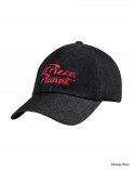 비슬로우(BESLOW) 21FW PIZZA PLANET BALL CAP1 BLACK