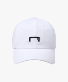 SIGNATURE LOGO BALL CAP - WHITE