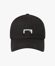 SIGNATURE LOGO BALL CAP - BLACK