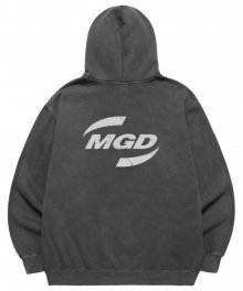 SPIN LOGO PIGMENT HOODIE CHARCOAL(MG2BFMM418A)