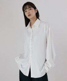 NUE LOOSE-FIT CLASSIC SHIRTS WHITE