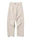 유니폼브릿지(UNIFORM BRIDGE) cotton fatigue pants regular fit natural