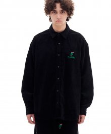 AB X SSUN OVERSIZED SHIRTS (BLACK)