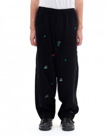 AB X SSUN CORDUROY EASY PANTS (BLACK)