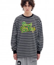 SCOUT CITY OUT STRIPE LONG SLEEVE (BLACK)