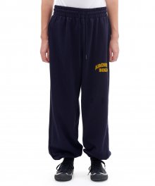 ARCH LOGO SWEAT PANTS (NAVY)