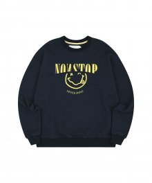 ORD CUTTING GRAPHIC NAVY SWEATSHIRT