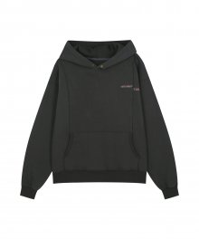 THREE PANELLED SETUP CHARCOAL HOODIE