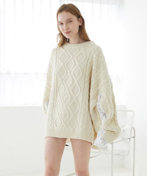 storets sadie shirt combo knit pullover