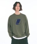 마크엠(MARKM) Symbol Graphic Sweatshirts Khaki