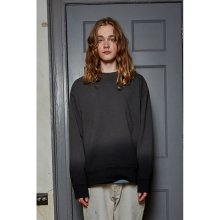 sadsmile gradation dyeing sweat shirt_CQTAW21511BKX