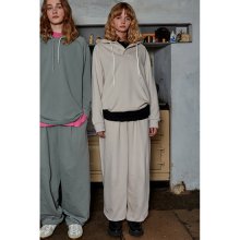 sadsmile sweat pants  (set-up)_CQPAW21522IVX