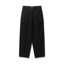 sadsmile relexed cargo pants_CQPAW21541BKX