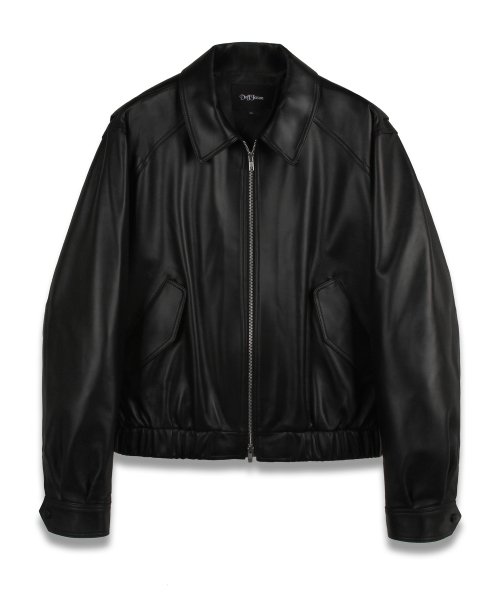 MUSINSA | DOFFJASON OVERSIZED LAMBSKIN BOMBER JACKET