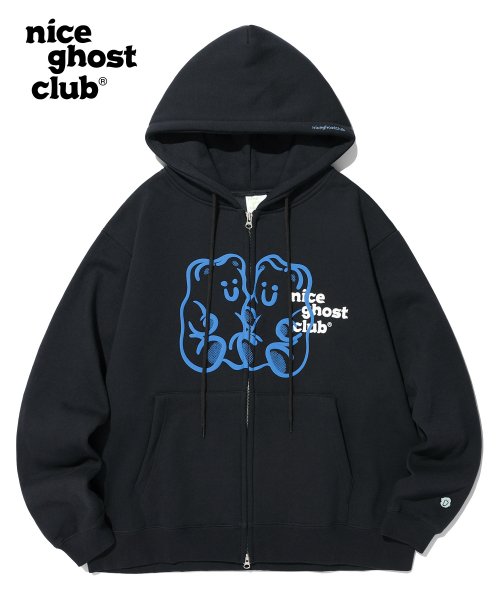 NICE GHOST CLUB SHINING FLEECE JACKET t7YTb-m26067954975 |  specialities.com.br