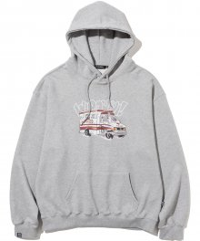 Ambulance Pullover Hood - Grey