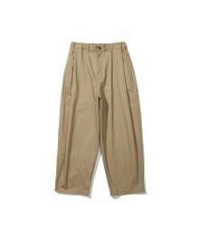 New Balloon Snap Pants For FW Beige