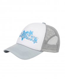 Cyberpunk Trucker Cap Silver