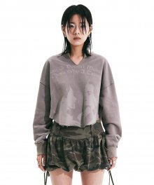 Jack & Rose Raw Edge Sweatshirts Mocha