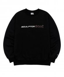 Sports Logo Sweatshirts Black