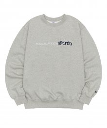 Sports Logo Sweatshirts Melange Gray