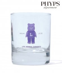 LIFUL X P.E.DEPT® CERAMICS BEAR GLASS CUP