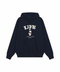 [ ORDINARYPEOPLE & DISNEY ] LIFE POOH NAVY HOODIE