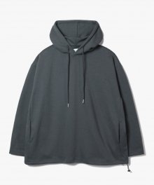 Sleeve String Hoodie [Charcoal]