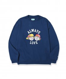 Always Love Sweatshirts Navy